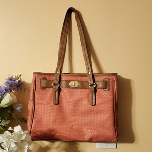 NWT Women's Bueno Orange Shoulder Bag